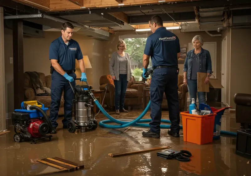 Basement Water Extraction and Removal Techniques process in Stedman, NC