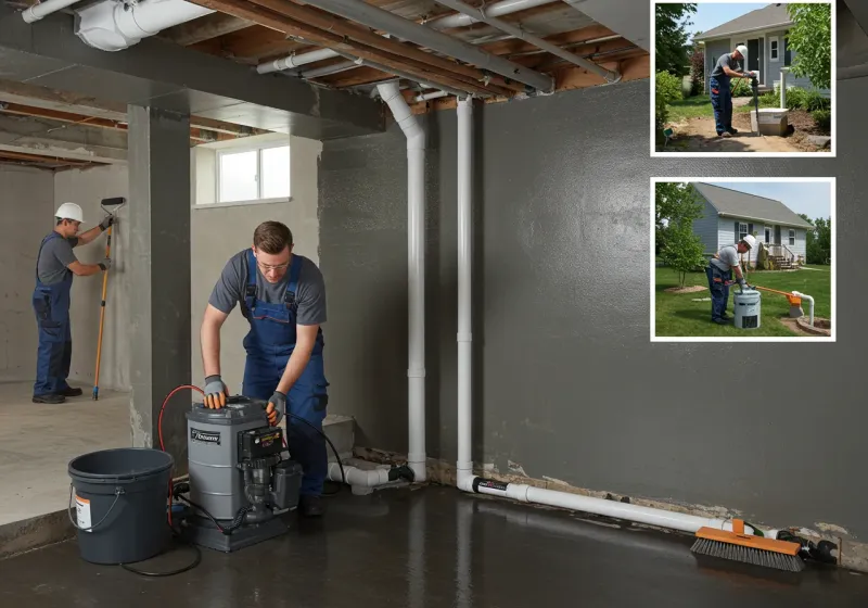 Basement Waterproofing and Flood Prevention process in Stedman, NC